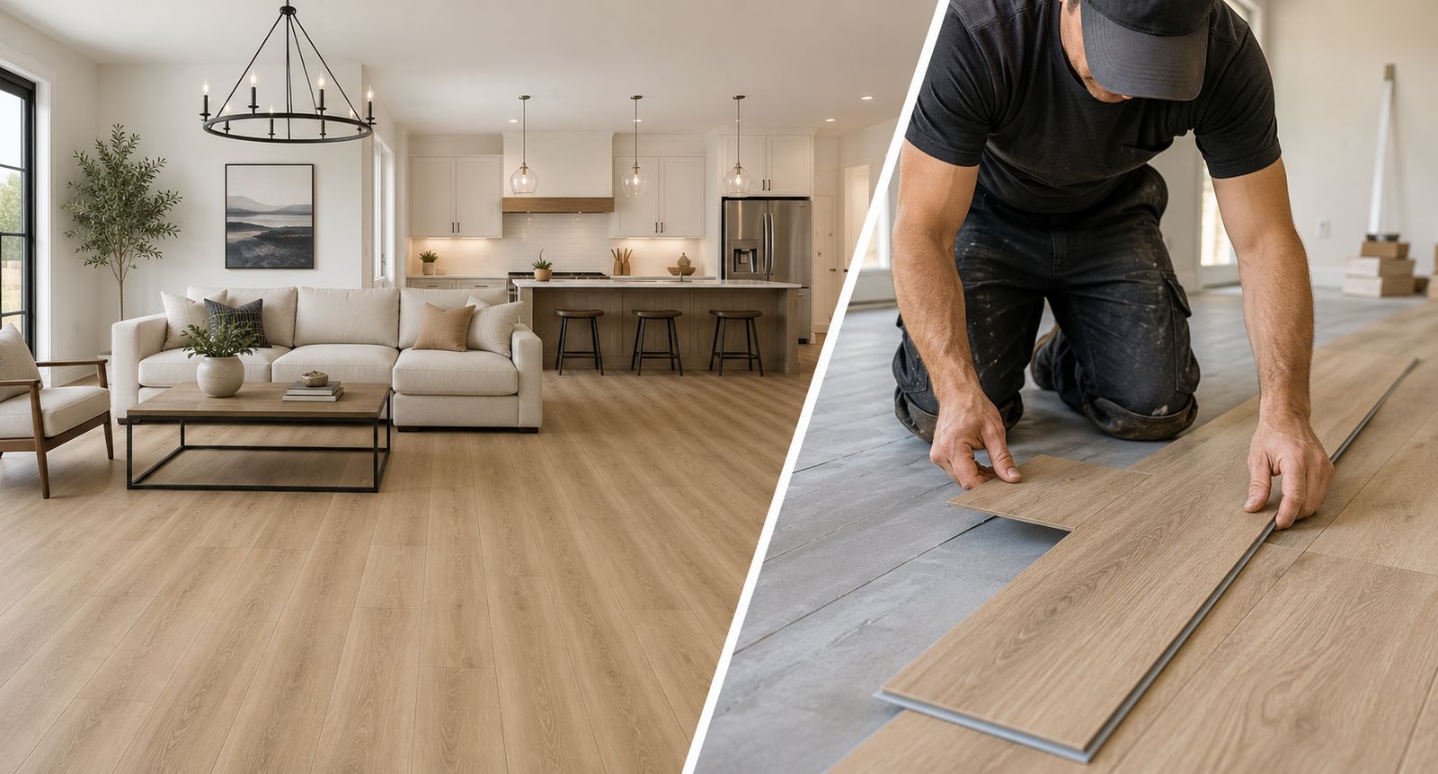 Professional flooring installation service, Wildrose Hardwood, Calgary and Airdrie