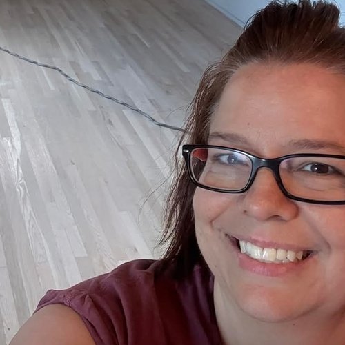 Brandi Kirton, co-owner and master hardwood floor refinisher at Wildrose Hardwood, Calgary and Airdrie